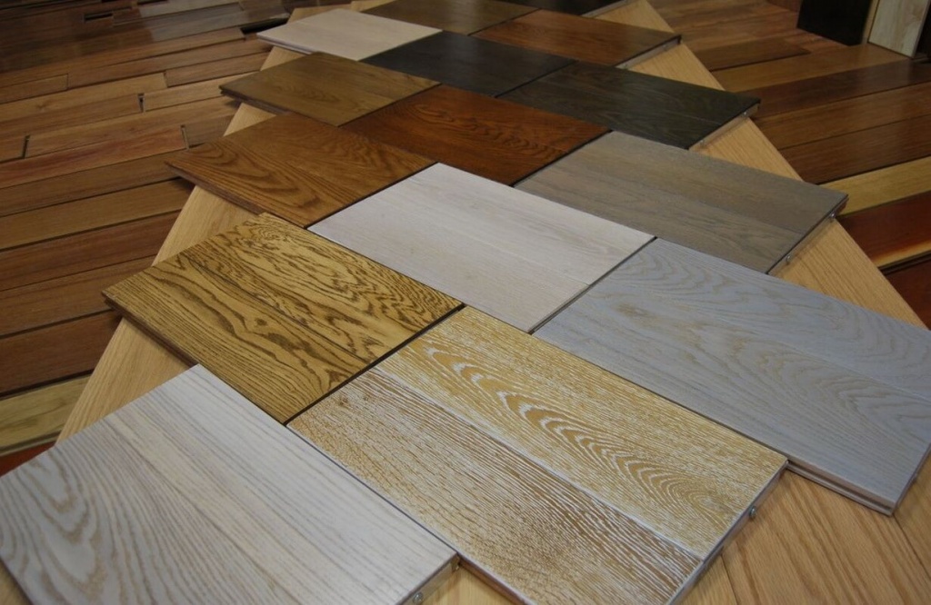 Общие типы напольных покрытий, используемые в настоящее время