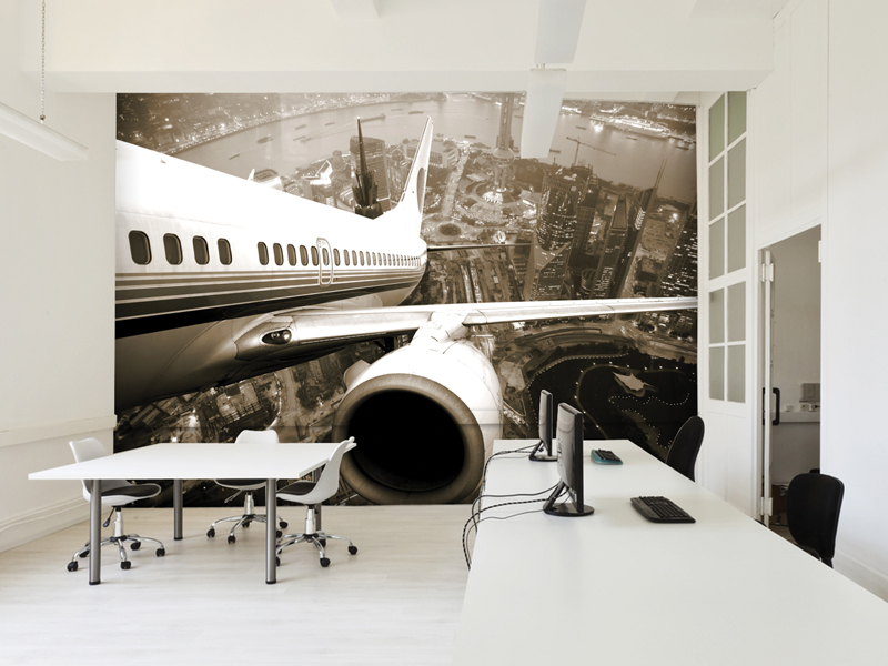 Авиационная техника на службе современного промышленного стиля